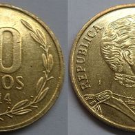Chile 10 Pesos 2014 ## K1