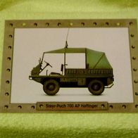 Steyr-Puch 700 AP Haflinger (1959 - Österreich) - Infokarte über