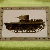 T-37 (1933 - Russland) - Infokarte über