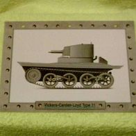Vickers-Carden-Loyd Type 31 (1931 - GB) - Infokarte über