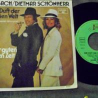 Vivi Bach + Dietmar Schönherr- 7" Der Duft der großen Welt -´76 Prom records -mint !