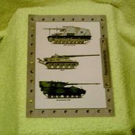 Panzerartillerie - Infokarte über
