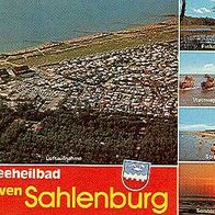27472 Cuxhaven - Sahlenburg 5 Ansichten 1973 Luftbild Campingplatz