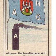 Massary Reedereiflaggen Altonaer Hochseefischerei Altona Nr 47