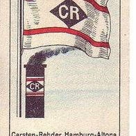 Massary Reedereiflaggen Carsten Rehder Hamburg - Altona Nr 159