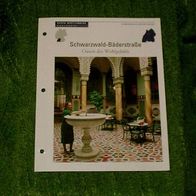 Schwarzwald-Bäderstraße / Oasen des Wohlgefühls - Infokarte