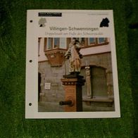 Villingen-Schwenningen / Doppelstadt am Fuße des Schwarzwalds - Infokarte
