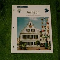 Aichach / Im Wittelsbacher Land - Infokarte