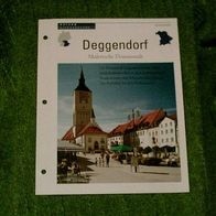 Deggendorf / Malerische Donaustadt - Infokarte