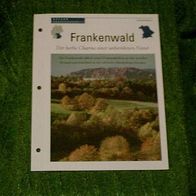 Frankenwald / Der herbe Charme einer unberührten Natur - Infokarte