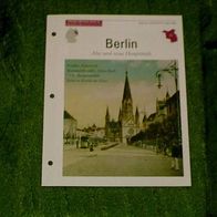 Berlin / Alte und neue Hauptstadt - Infokarte