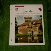 Spandau / Am Zusammenfluss von Spree und Havel - Infokarte