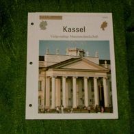 Kassel / Vielgestaltige Museumslandschaft - Infokarte