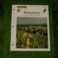 Rüdesheim / Die goldene Mitte des Rheins - Infokarte