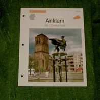 Anklam / Die Lilienthal-Stadt - Infokarte