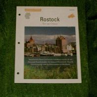 Rostock / Tor zur Ostsee - Infokarte