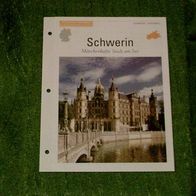 Schwerin / Märchenhafte Stadt am See - Infokarte