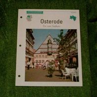 Osterode / Tor zum Südharz - Infokarte