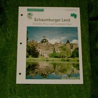 Schaumburger Land / Zwischen Weser und Steinhuder Meer - Infokarte