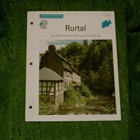 Rurtal / Fachwerkromantik und Badespaß - Infokarte