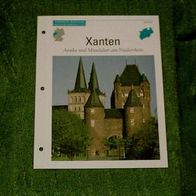 Xanten / Antike und Mittelalter am Niederrhein - Infokarte