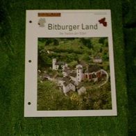 Bitburger Land / Im Süden der Eifel - Infokarte