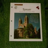 Speyer / Wo das Herz der Pfalz schlägt - Infokarte