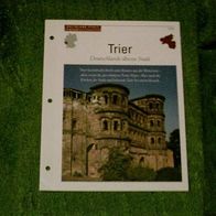 Trier / Deutschlands älteste Stadt - Infokarte
