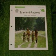 Saarland-Radweg / Rund ums Saarland - Infokarte