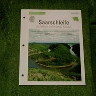 Saarschleife / In Schleifen durchs grüne Paradies - Infokarte