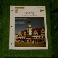 Leipzig / Im Rund des Altstadtrings - Infokarte