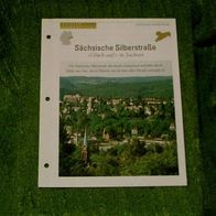 Sächsische Silberstraße / "Glück auf!" in Sachsen - Infokarte