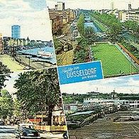 40210 Düsseldorf 4 Ansichten um 1962