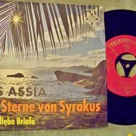 Lys Assia - 7" Die Sterne von Syrakus -´65 Telefunken U 55439 - Topzustand !