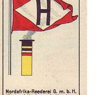 Massary Reedereiflaggen Nordafrika Reederei Heckmann Hamburg Nr 304