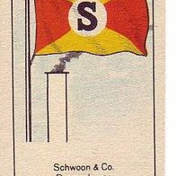 Massary Reedereiflaggen Schwoon & Co Bremerhaven Nr 341