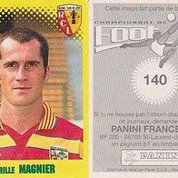 Panini France Foot 98 Nr. 140 Cyrille Magnier RC Lens