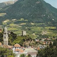 AK ITALY Südtirol MERANO Panorama