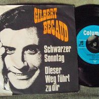 Gilbert Becaud -7" Schwarzer Sonntag - ´68 Electrola 23715 - 1a !