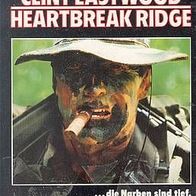 CLINT Eastwood * * Heartbreak Ridge * * VHS Rarität !! * * dt Ton ! * *