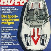 sport auto 1279, Mercedes AMG, Porsche K3, Audi 80, Ludwig, VW