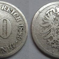 Deutsches Reich 10 Pfennig 1889 (A) ## DE-C1