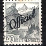 Schweiz gestempelt Dienstmarke Michel Nr. 54 - 2