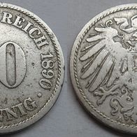 Deutsches Reich 10 Pfennig 1890 (A) ## DE-C5