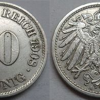 Deutsches Reich 10 Pfennig 1908 (A) ## DE-D1