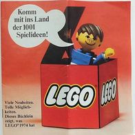Lego Prospekt Katalog 1974