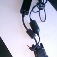 Casio Adapterkabel mit 2,3 mm Klinkenstecker und VGA Buchse