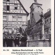 Paicos II Altes Patrizierhaus u.d. weiße Turm in Rothenburg o.d. Tauber Nr 106