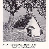 Paicos II Kapelle am Berg in Bayern / Allgäu Nr 140