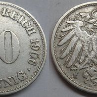 10 Pfennig 1906 (D) ## DE-D10